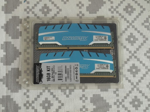 Zdjęcie oferty: Crucial Ballistix Sport 2x4GB 8GB DDR3 1866Mhz 