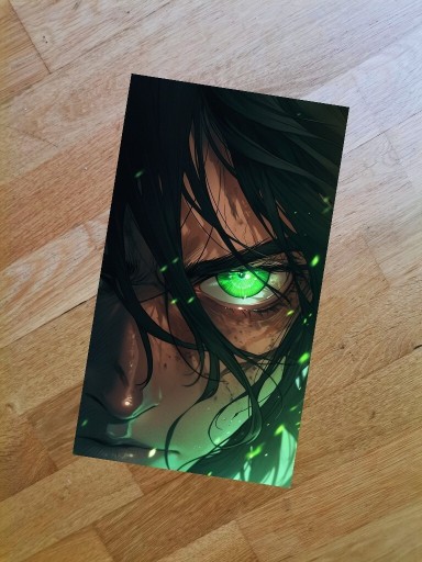 Zdjęcie oferty: Plakat 21x29cm Attack on Titan anime manga unikat