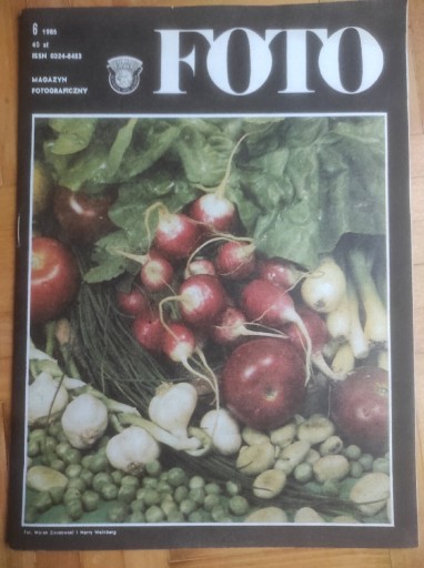 Zdjęcie oferty: Foto Magazyn Fotograficzny 6/1986