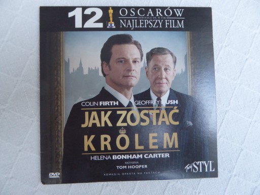 Zdjęcie oferty: Jak zostać królem- Colin Firth+G.Rush  kartonik