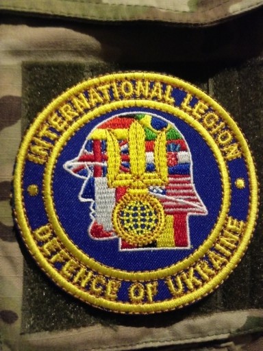 Zdjęcie oferty: Naszywka Ukraina Legion