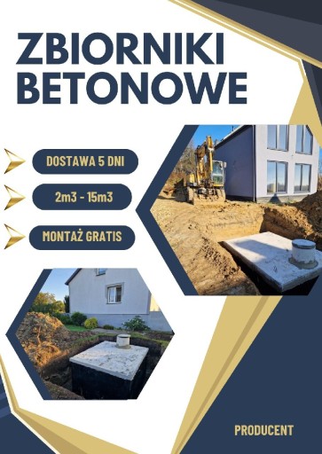 Zdjęcie oferty: Szambo betonowe 12m3 Katowice Bytom Zabrze