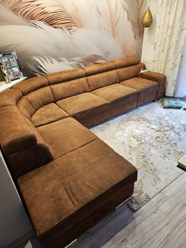 Zdjęcie oferty: Narożnik Sofa komplet  4 części.Stan BDB