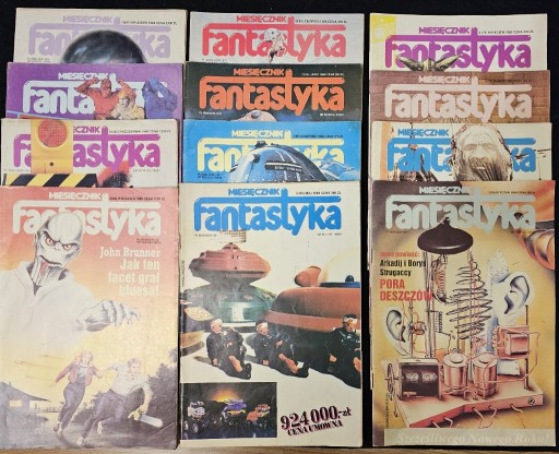 Zdjęcie oferty: Miesięcznik Fantastyka - 12 numerów z 1989 roku