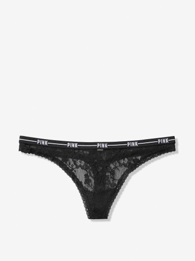 Zdjęcie oferty: Bielizna Victoria's Secret Stringi Czarne XS