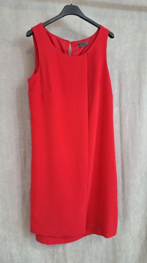 Zdjęcie oferty: Czerwona sukienka 40 malinowy s.Oliver elegancka 