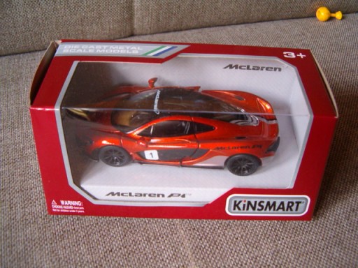 Zdjęcie oferty: MODEL METAL KINSMART - McLaren P1