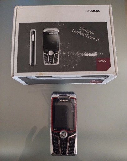 Zdjęcie oferty: Siemens SP65 GTI LIMITED Edition rarytas unikat zabytek telefon komórkowy 