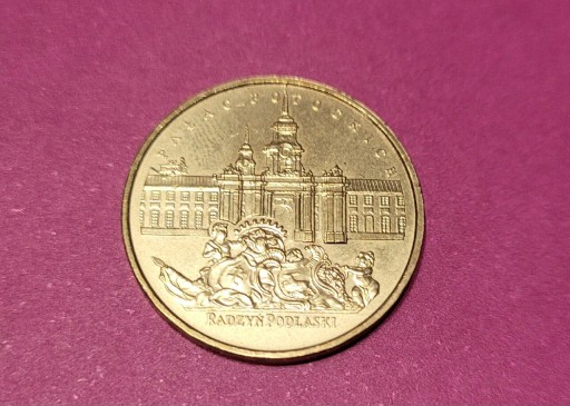 Zdjęcie oferty: Moneta RP Polska 2zl 1999r Pałac Potockich Radzyń Podlaski (1x szt.)