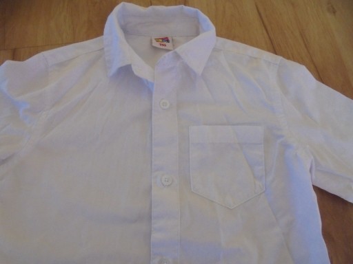 Zdjęcie oferty: biała elegancka koszula chłopiec r. 110