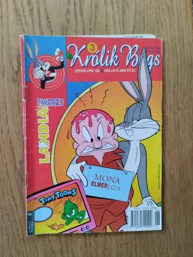 Zdjęcie oferty: Komiks Królik Bugs - Nr 3(czerwiec-lipiec) 1995