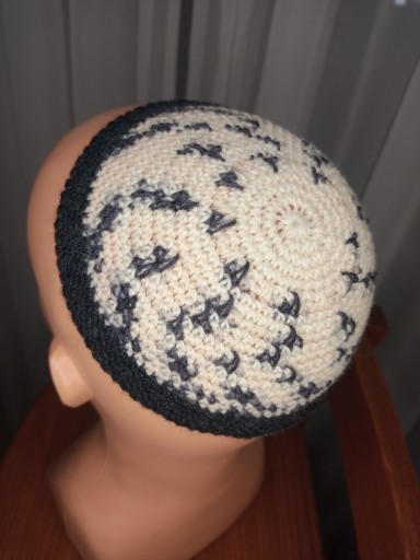 Zdjęcie oferty: L.RR-38 Nowa jarmułka kippa Izrael żyd handmade