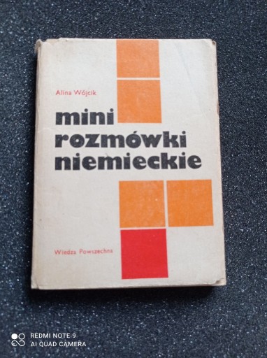 Zdjęcie oferty: Alina Wójcik - Mini rozmówki niemieckie