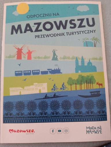 Zdjęcie oferty: Odpocznij na mazowszu przewodnik turystyczny 