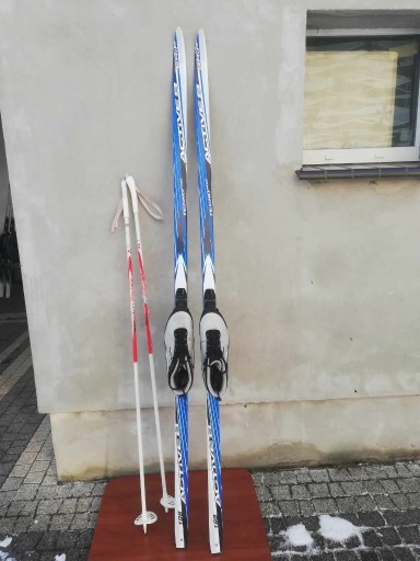 Zdjęcie oferty: NARTY BIEGOWE Tecno Pro 198cm+BUTY 44cm SNS PROFIL