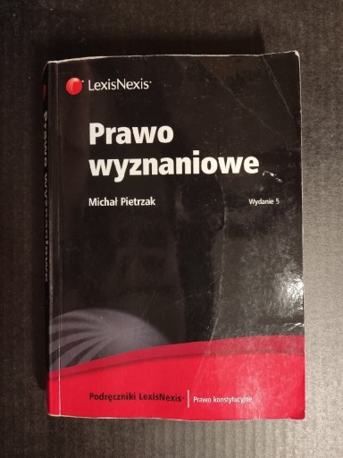 Zdjęcie oferty: Prawo wyznaniowe Pietrzak