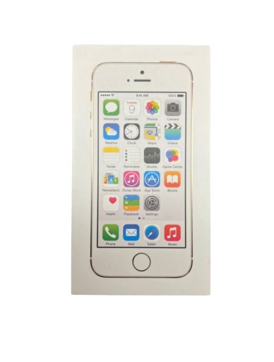 Zdjęcie oferty: Oryginalne pudełko Apple iPhone 5S Silver