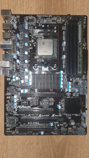 Zdjęcie oferty: Płyta AsRock 970 Pro3 + AMD Athlon II X3 435 AM3