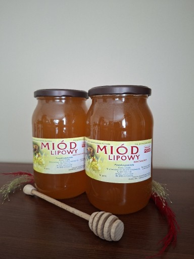 Zdjęcie oferty: Miód lipowy z własnej pasieki 2025 r.