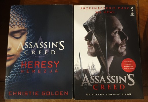 Zdjęcie oferty: Assassin's Creed 2 tomy Christie Golden stan bdb