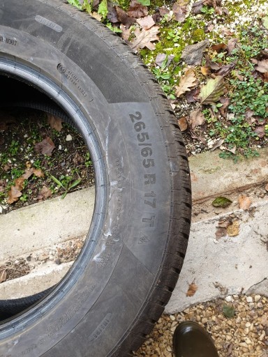 Zdjęcie oferty: Opony Continental 265/65 R17 zimowe 2019 r 4 szt.