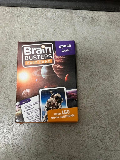 Zdjęcie oferty: Gra karty Brain Busters Space 150 trivia pytań ANG