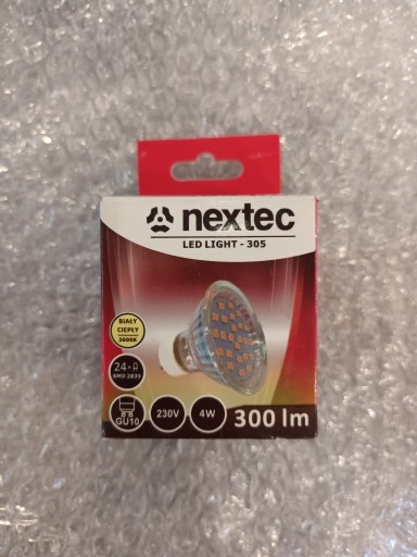 Zdjęcie oferty: Żarówka LED Nextec 4W GU10 