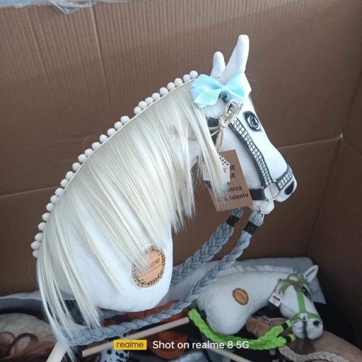 Zdjęcie oferty: Nowy cudowny hobby horse na kiju kantar wodze