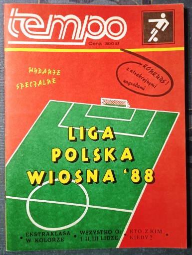 Zdjęcie oferty: TEMPO Liga Polska Wiosna 1988