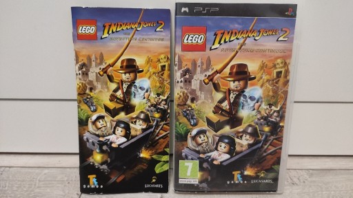 Zdjęcie oferty: Lego Indiana Jones 2 The Adventure Con. psp gra D3