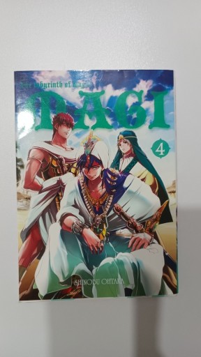 Zdjęcie oferty: MAGI: THE LABYRINTH OF MAGIC #4. SHINOBU OHTAKA