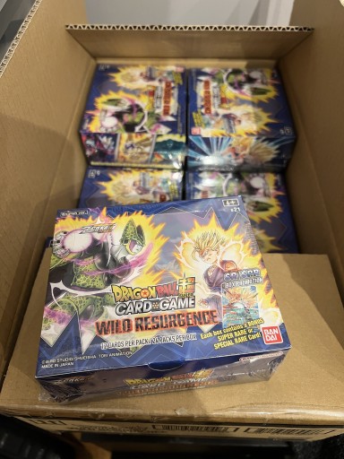 Zdjęcie oferty: Booster Box Dragon Ball Wild Resurgence! Z case! 