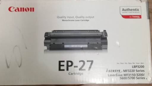 Zdjęcie oferty: CARTIDGE LASER CANNON LEXMARK