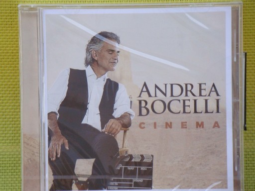 Zdjęcie oferty: ANDREA BOCELLI CD CINEMA jak nowa UNIVERSAL