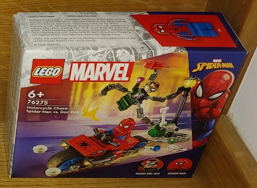 Zdjęcie oferty: LEGO 76275 Pościg na motocyklu Spider-Man Doc Ock