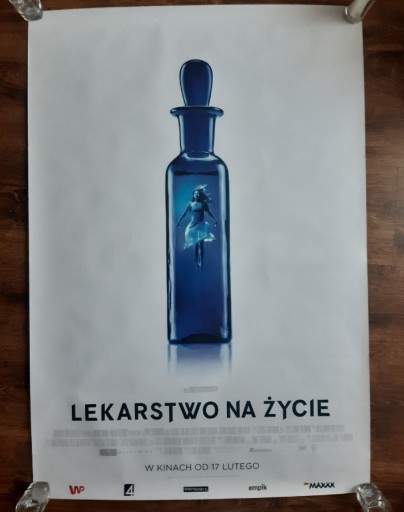 Zdjęcie oferty: Plakat Kinowy "Lekarstwo na życie" 2016 66 x 96 cm