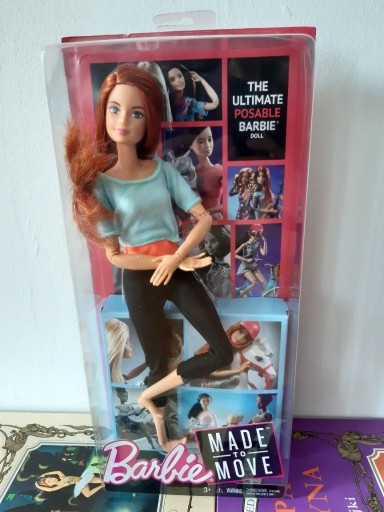 Zdjęcie oferty: Lalka Barbie Made to move ruda Midge