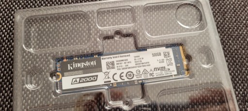 Zdjęcie oferty: Dysk Kingston 500GB M.2 PCIe NVMe A2000