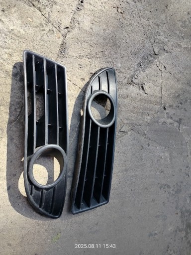 Zdjęcie oferty: Kratki zderzaka, zaślepki do VW Polo IV, okular, wersja z halogenami.