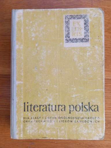 Zdjęcie oferty: Ksiązka Literatura polska