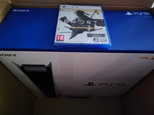 Zdjęcie oferty: Sony Playstation 5 Napęd BLU-RAY Ghost of Tsushima