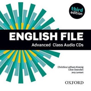 Zdjęcie oferty: ENGLISH FILE 3ED ADVANCED płyty CD class CDs nowe