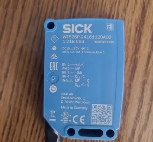 Zdjęcie oferty: Czujnik fotoelektryczny WTB26P