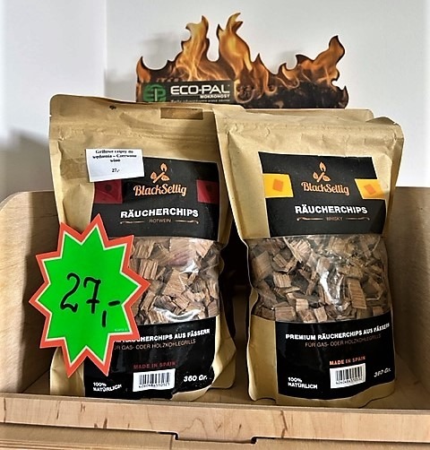 Zdjęcie oferty: Chipsy do wędzenia BlackSellig 350g