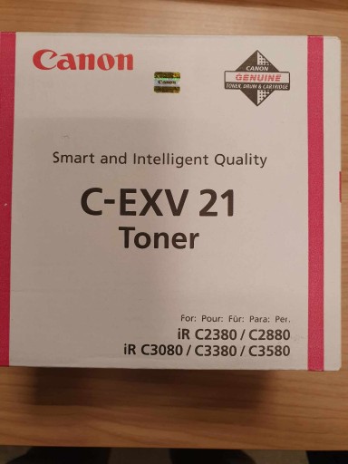 Zdjęcie oferty: Canon C-EXV21 toner czarny, oryginalny