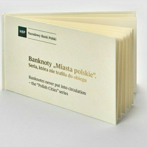 Zdjęcie oferty: Album Historyczne Miasta Polskie NBP banknoty PRL