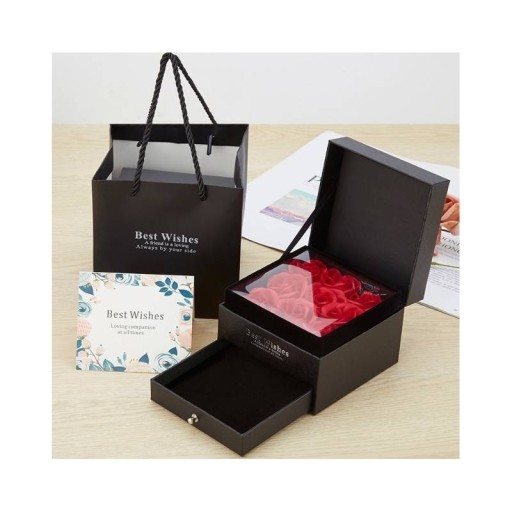 Zdjęcie oferty: Pudełeczko Walentynkowe na biżuterię Wieczna Róża
