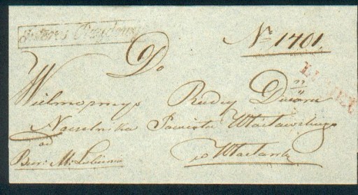 Zdjęcie oferty: Królestwo Polskie - Lubień - 1841 r. - Interes 