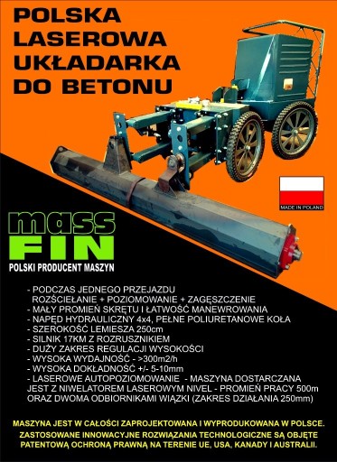 Zdjęcie oferty: Kombajn do betonu, układarka, do posadzek, screed