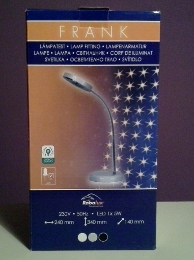 Zdjęcie oferty: Elegancka lampa biurkowa LED, bardzo jasna